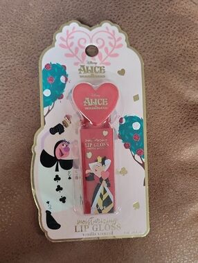 Disney Alice in Wonderland Heart Lip Gloss - Vanilla Scented
